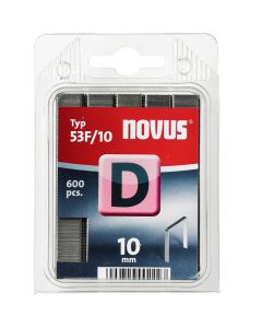 Novus Vlakdraad nieten D 53F/10mm, 600 st.