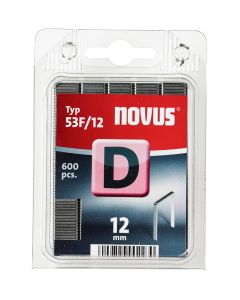 NOVUS Vlakdraad nieten D 53F/12mm, 600 st.