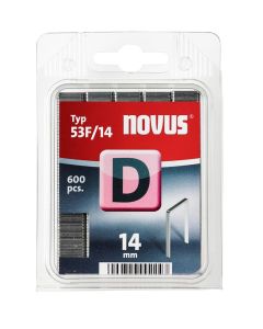 NOVUS Vlakdraad nieten D 53F/14mm, 600 st.