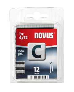 NOVUS Smalrug nieten C 4/12, 1100 st.