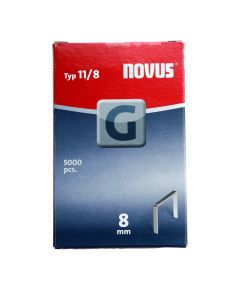 Novus Vlakdraad nieten G 11/8mm, 5000 st.