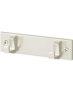Hermeta HANDDOEKREK 2HAAKS NIEUW ZILVER (0652-02E)