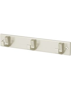 Hermeta HANDDOEKREK 3HAAKS NIEUW ZILVER (0653-02E)