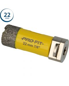 ProFit Diamantboor met geïntegreerde Click & Drill® adapter 22 mm.