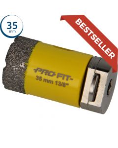 ProFit Diamantboor met geïntegreerde Click & Drill® adapter 35 mm.