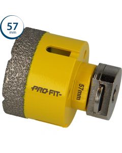 ProFit Diamantboor met geïntegreerde Click & Drill® adapter 57 mm.