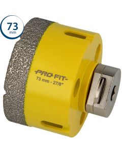 ProFit Diamantboor met geïntegreerde Click & Drill® adapter 73 mm.