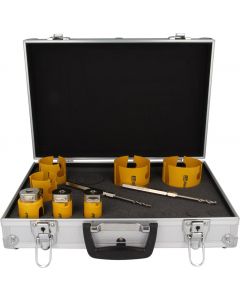 ProFit Multi Purpose gatzagen set in koffer 7 stuks 32-35-44-51-57-76-82 mm