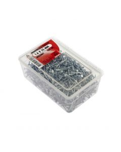 DRAADNAGELS PLATKOP VERZINKT 1.6X25 200 GR
