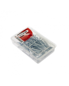 DRAADNAGELS PLATKOP VERZINKT 2.4X50 200 GR