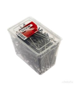 DRAADNAGELS PLATKOP BLANK 2.7X55 1000GR