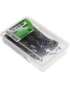 DRAADNAGELS VERL.KOP R.V.S. 2.1X40 200 GR
