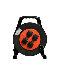 QwattPro BigEZ Kabelhaspel 50m. 3x1,5 mm.