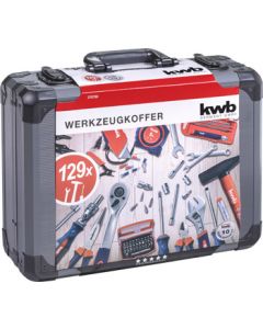 KWB gereedschapskoffer, 129-delig 370780