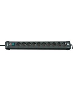 Brennenstuhl Premium-Line stekkerdoos 10-voudig zwart 3m H05VV-F 3G1,5