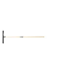 Polet VLOERWISSER 350MM NATUUR ZWART M/ST 1,5M