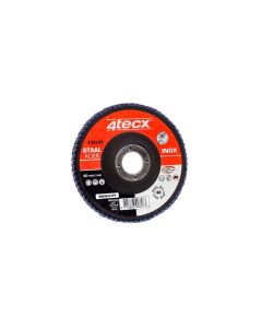 4tecx Vlaklamellenschijf Mega-Line 125 x 22,2 mm korrel 40