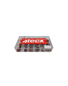 4tecx Assortiment fiberringen 405-delig