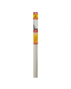 DORPELSTRIP MET RUBBER-FLAP WIT 110CM.