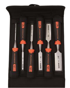 BAHCO 434 6D SET IN CANVAS CASE