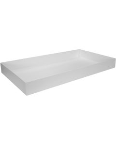 Nedco BV Lekbak Duo 1300x650x100mm PS, kunststof wit