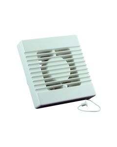 Nedco BV Badkamer/Toiletventilator EF 100 P ABS, kunststof wit