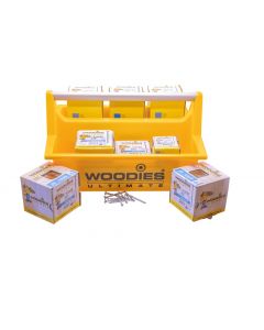 Woodies Ultimate draagkist incl 2100 schroeven.