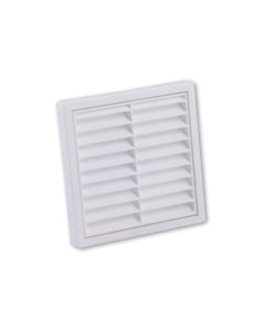 Nedco BV Ventilatierooster vlak model ø 100mm kunststof wit