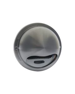 Nedco BV Buitenrooster bol model ø 150mm RVS titanium