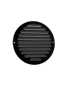 Nedco BV Aluminium schoepenrooster Ø 190mm, kleine schoepen, zwart