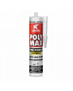 Griffon Poly Max® Pro Power Express Crystal Clear Koker 300 g NL/FR/DE