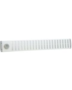 Nedco BV Bold Line schuifrooster 650x90mm aluminium wit