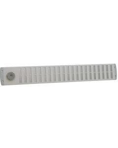 Nedco BV Bold Line schuifrooster 650x90mm aluminium blank