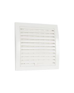 Nedco BV Afsluitbaar ventilatierooster ø 150mm PS, kunststof wit