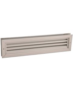 Nedco BV Deurventilatierooster 470x121mm aluminium geanodiseerd