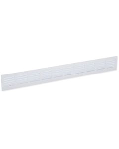 Nedco BV Plintrooster 500x60mm aluminium F1 aluminium geanodiseerd