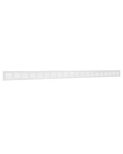 Nedco BV Plintrooster 1000x60mm wit