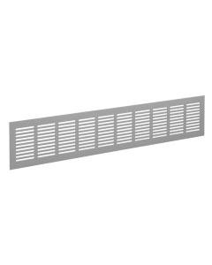 Nedco BV Plintrooster 1000x80mm aluminium F1 aluminium geanodiseerd