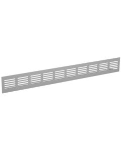 Nedco BV Plintrooster 2000x80mm aluminium F1 aluminium geanodiseerd