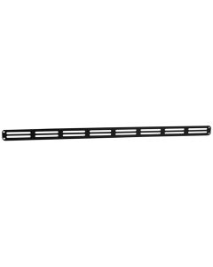 Nedco BV Vlak plintrooster 400x20mm aluminium zwart