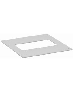 Nedco BV Afdekplaat 110x54mm (vlak) kunststof wit