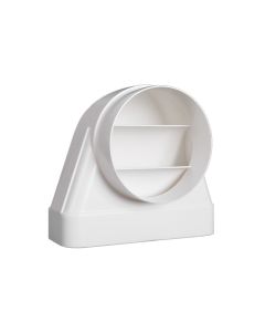 Nedco BV Overgangstuk haaks Eco+ Ø150mm-220x90mm