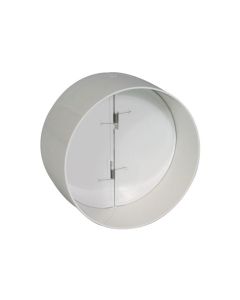 Nedco BV Vlinderklep ø 150mm, ABS, kunststof wit