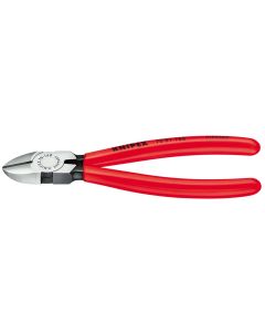 KNIPEX Zijsnijtang gepolijst/kunststof 180 mm