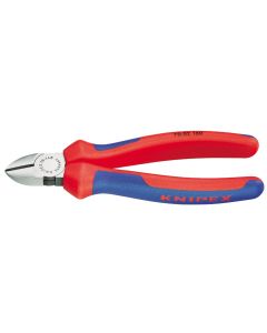 KNIPEX Zijsnijtang gepolijst/comfort 180 mm