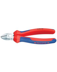 KNIPEX Zijsnijtang verchroomd/comfort 160 mm