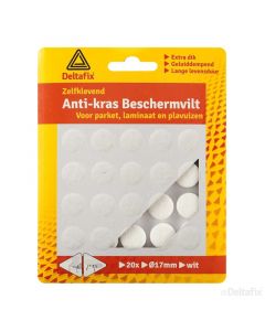 ANTI-KRASVILT 17MM ROND WIT
