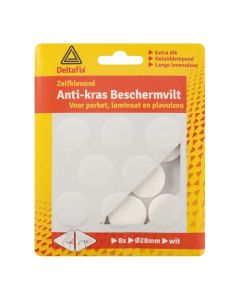 ANTI-KRASVILT 28MM ROND WIT 