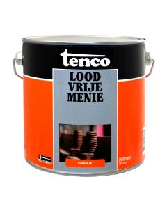 TENCO LOODVRIJE MENIE ORANJE 2,5 L