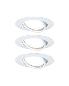 Paulmann EBL Base rond zwenk LED 3x5W 230V GU10 5